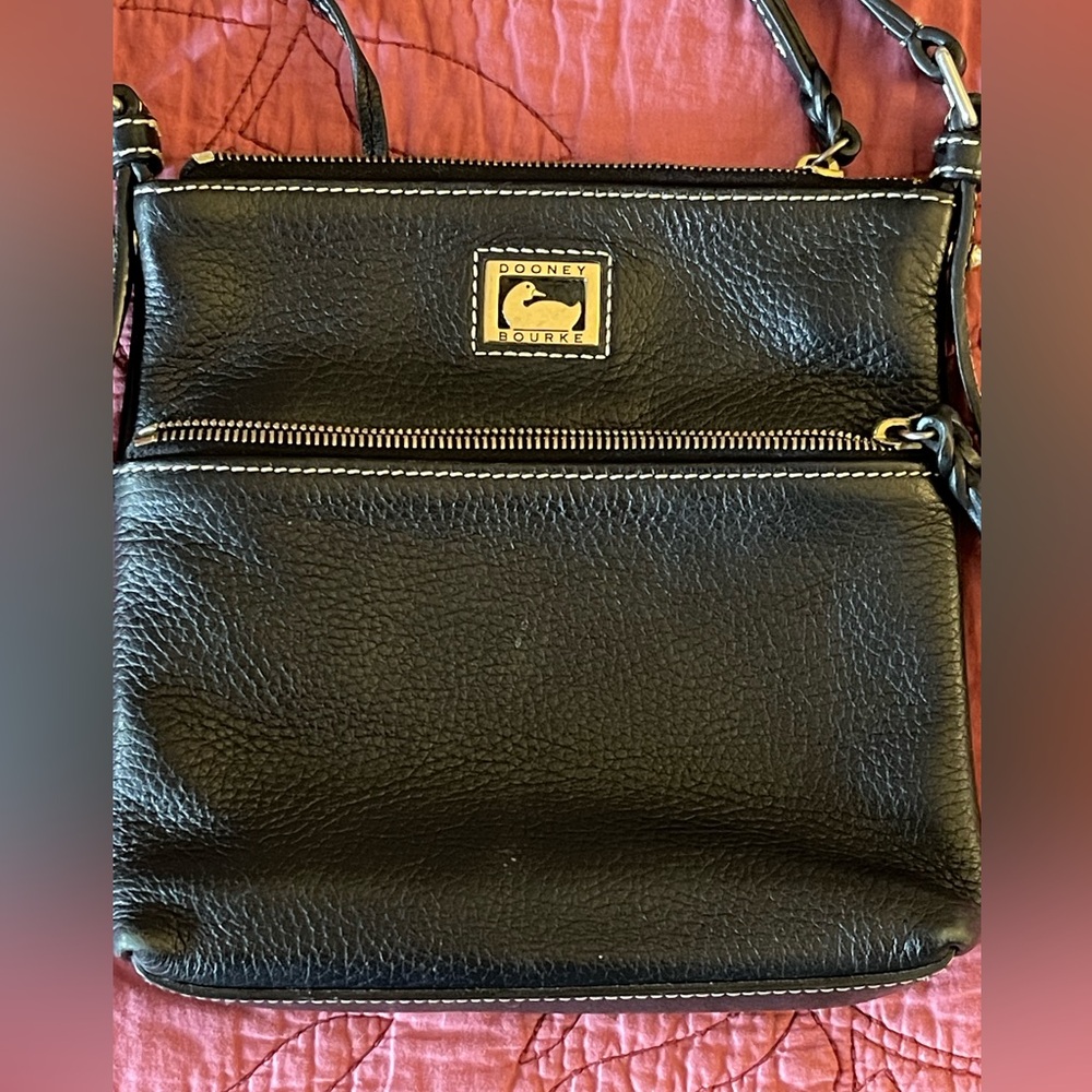 Dooney & Bourke pebble leather crossbody bag